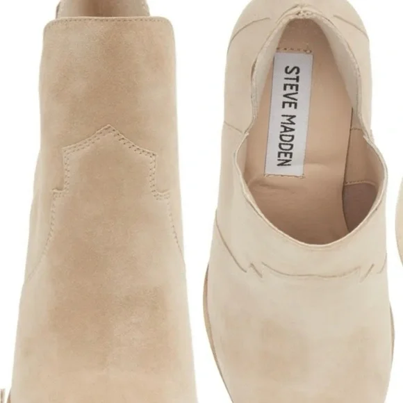 NWOB Steve Madden Womens Chaya Pointed Toe Booties - Picture 4 of 8